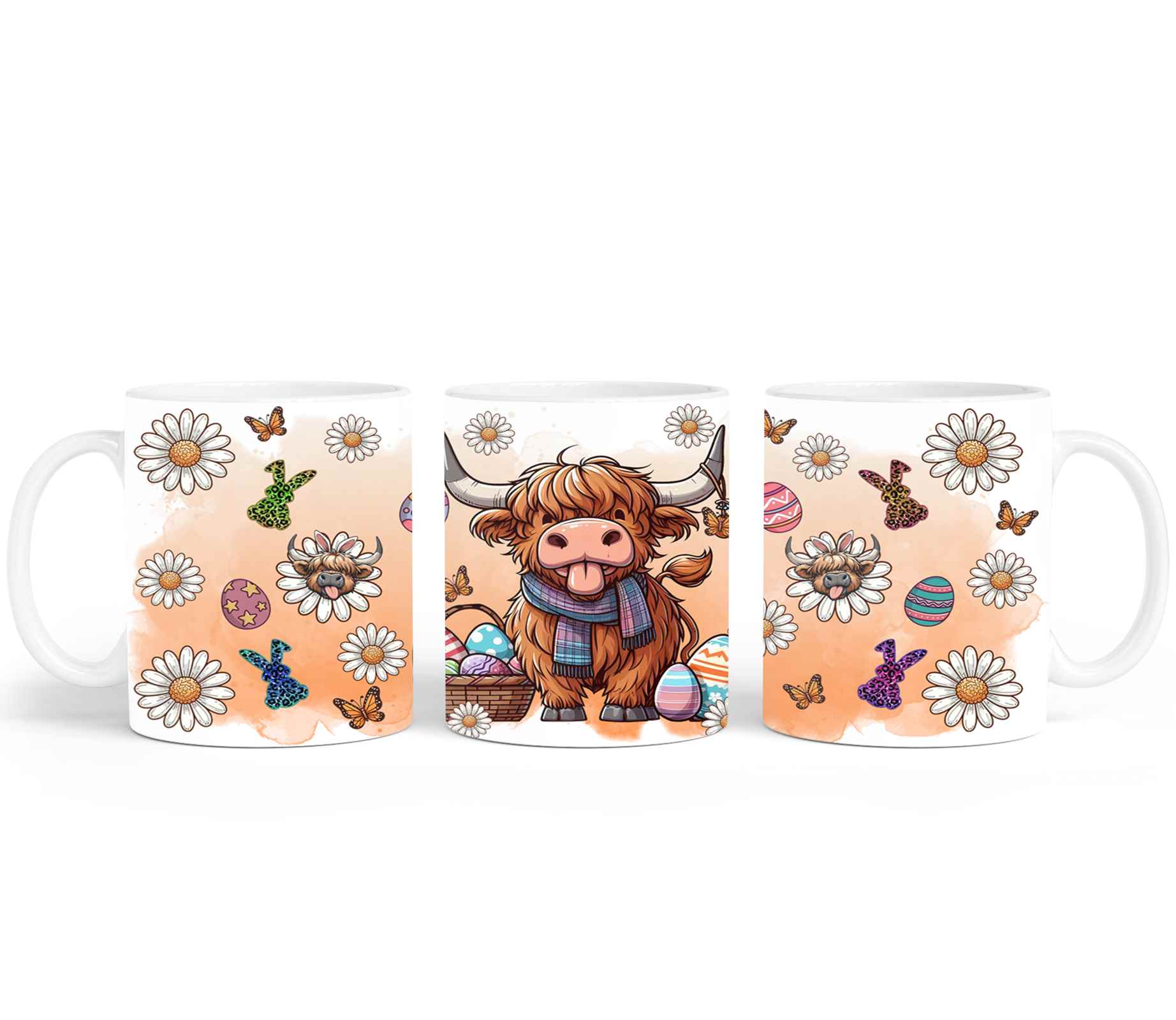 Highland Cow Easter-10386